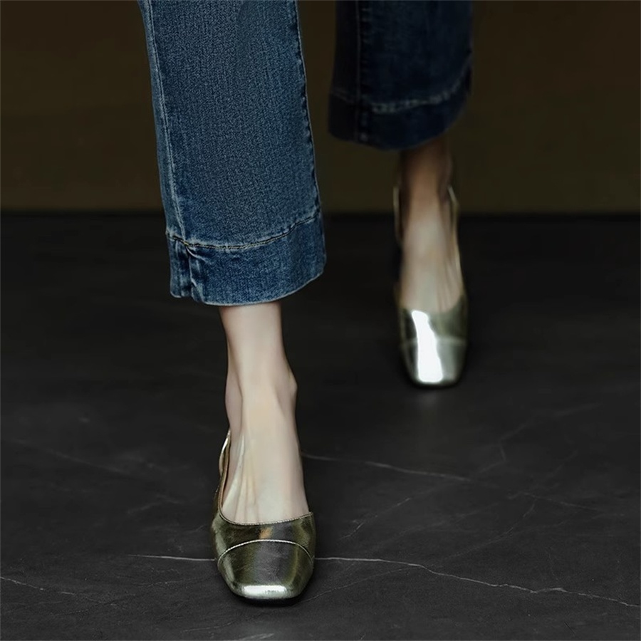 レディースシューズ ローヒールパンプス ミュールサンダル スリッポン フラットシューズ ウェッジソール バレエシューズ