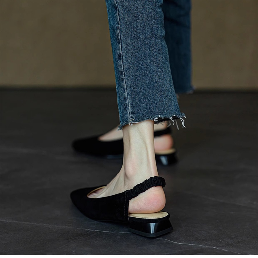 レディースシューズ ローヒールパンプス ミュールサンダル スリッポン フラットシューズ ウェッジソール バレエシューズ
