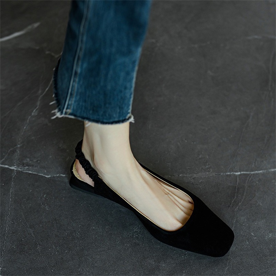 レディースシューズ ローヒールパンプス ミュールサンダル スリッポン フラットシューズ ウェッジソール バレエシューズ