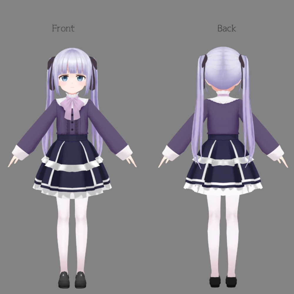 オリジナル3Dモデル マナ