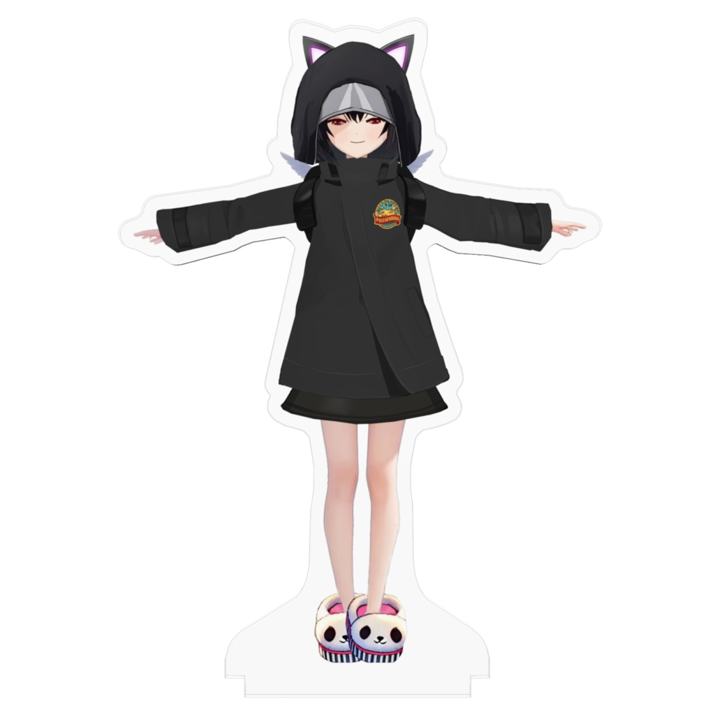 悪究麗ちゃんアクリルフィギュア(シスター衣装ゴルゴダのポーズVer)
