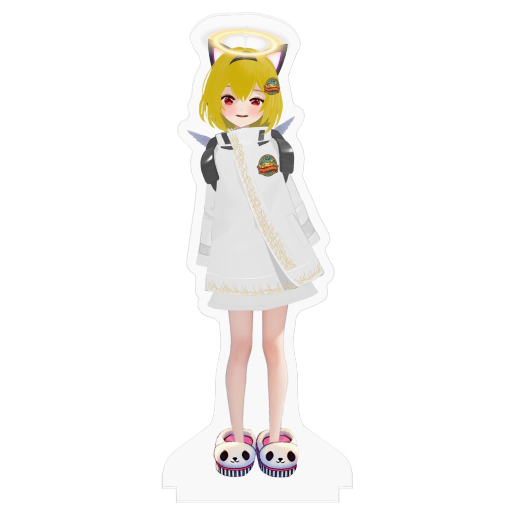 悪究麗ちゃんアクリルフィギュア(天使衣装Ver)