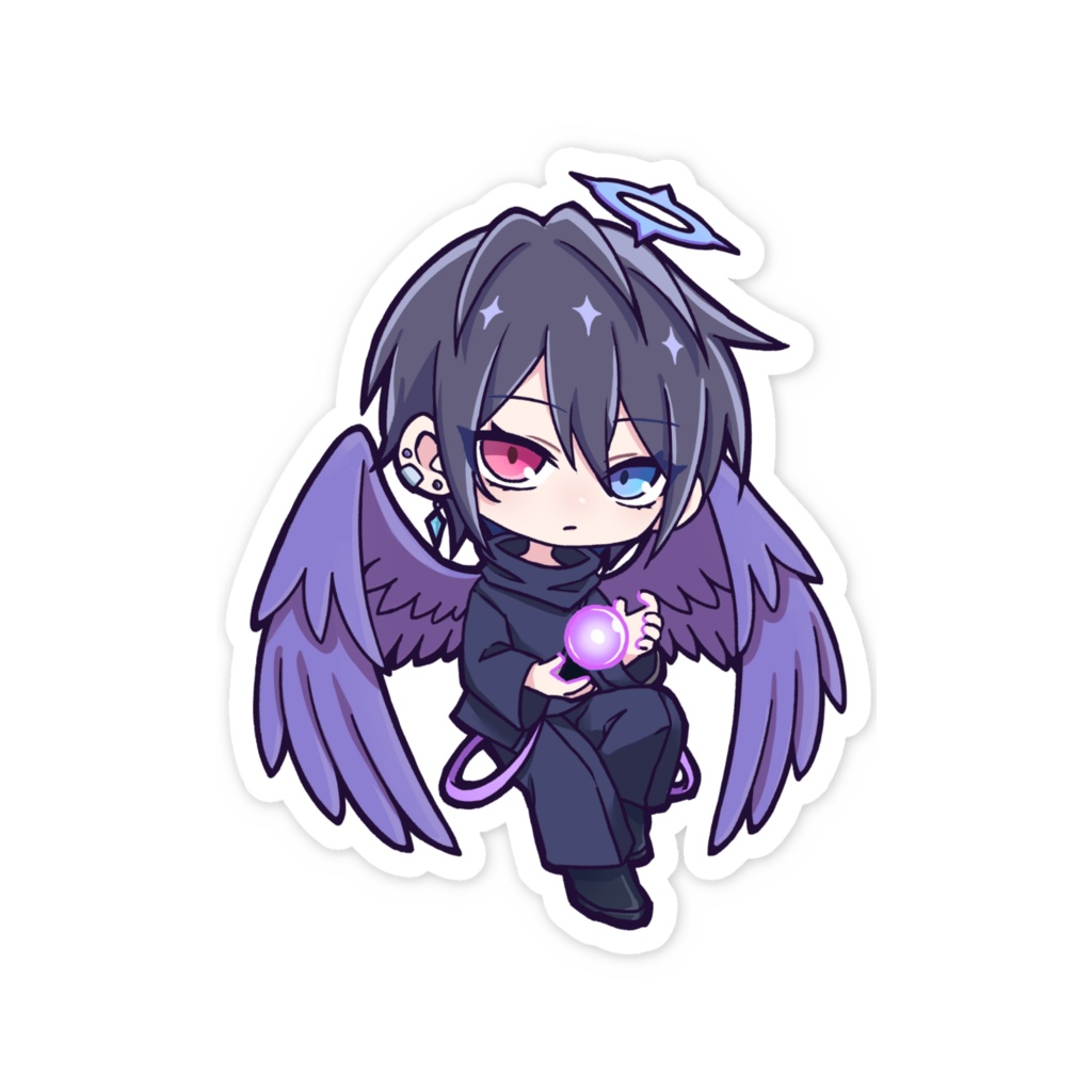 2026誕生日記念 シグエルステッカー〈堕天使〉