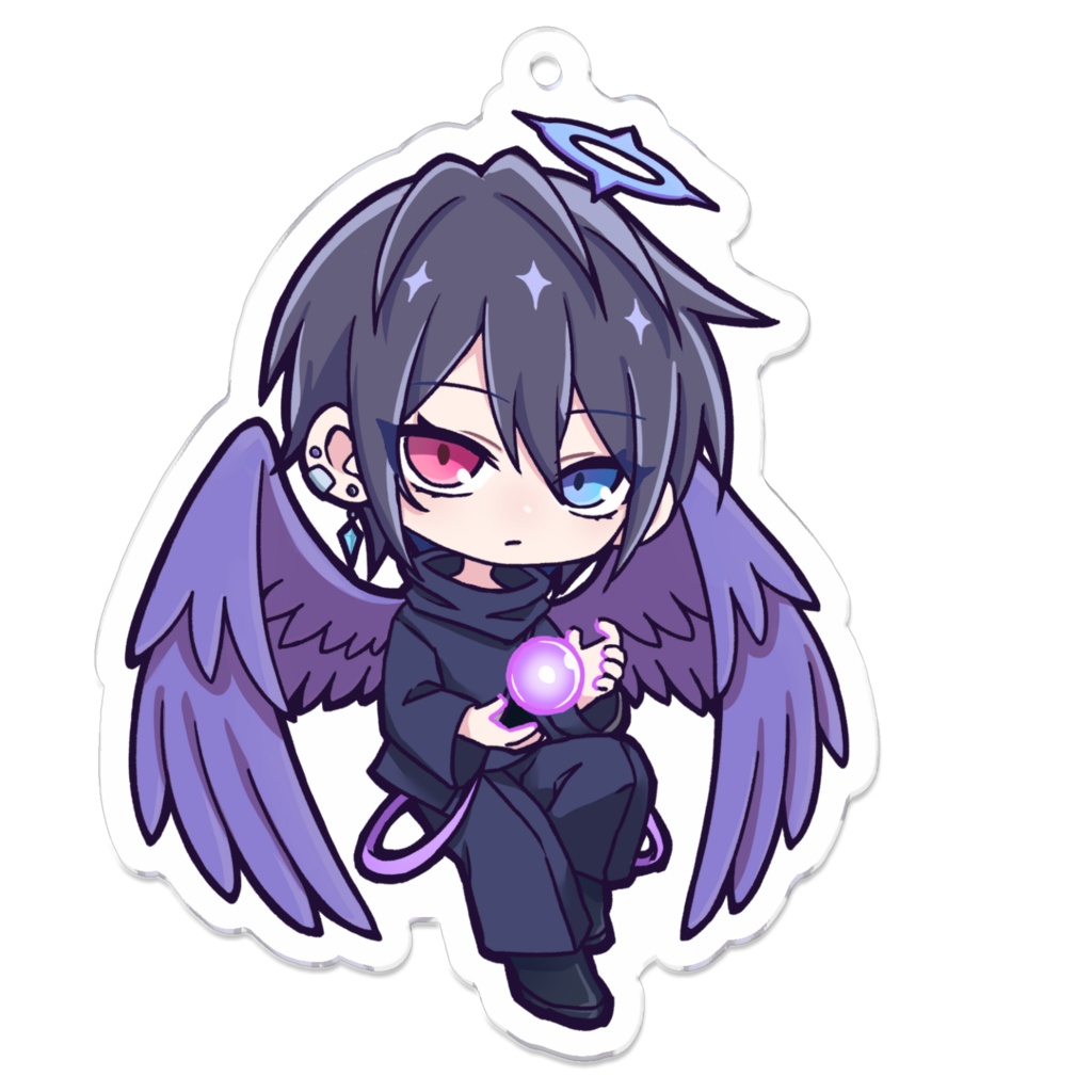 2026誕生日記念 シグエルアクキー〈堕天使〉