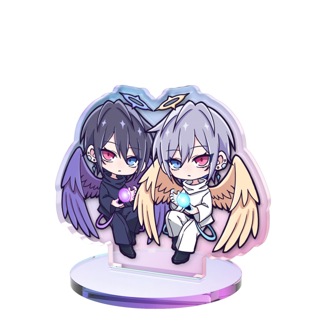 2026誕生日記念 シグエルオーロラアクスタ〈天使／堕天使〉