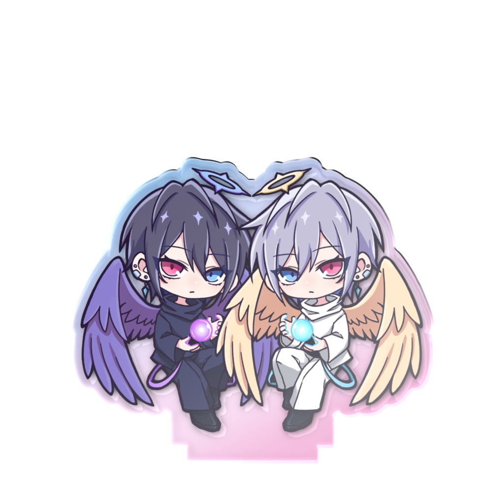 2026誕生日記念 シグエルオーロラアクスタ〈天使/堕天使〉