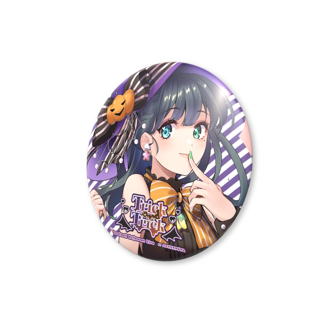 缶バッジ Halloween MV Ver.【莉愛音リア/花撫シア】