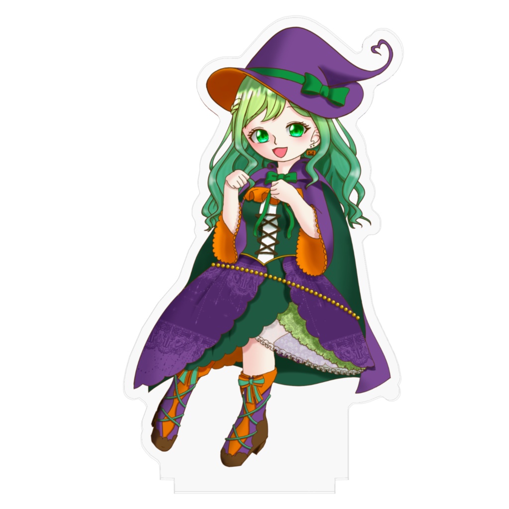翠緑萌黄 アクリルスタンド ハロウィン