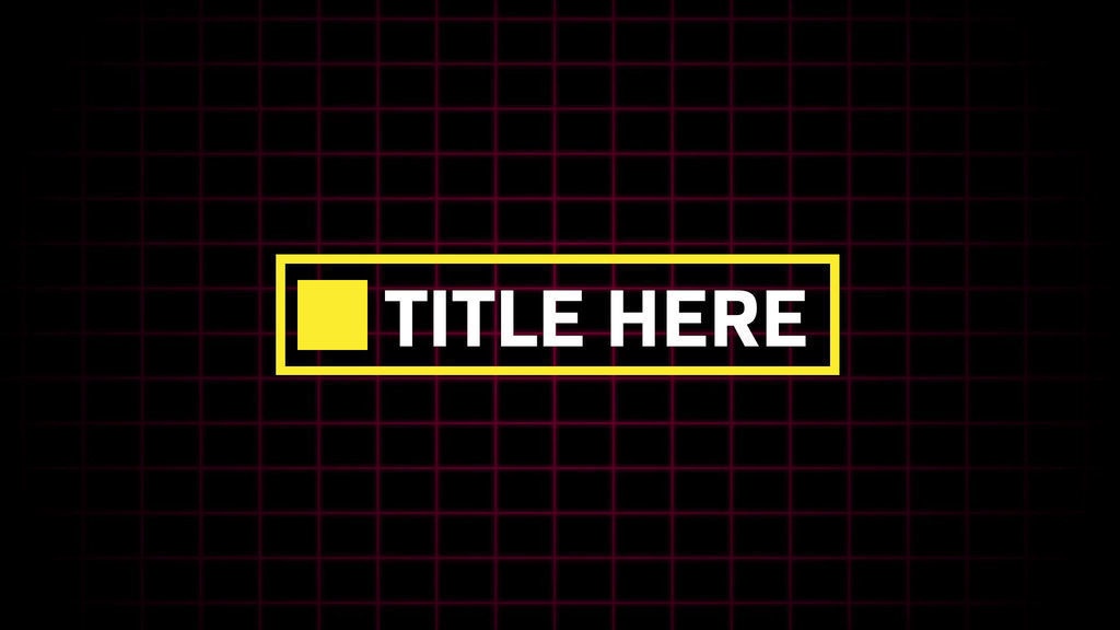 動画クオリティを上げるローワーサード！Square Lower Third[After Effects][Text]
