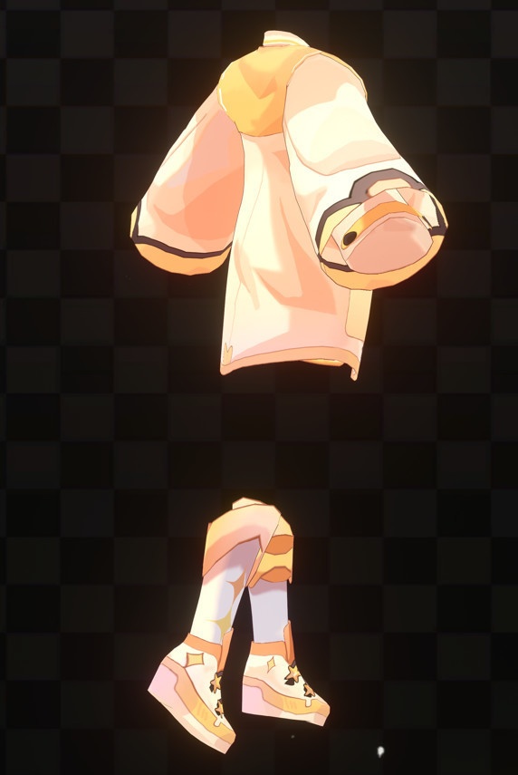 Vroid Clothes【ORANGE】