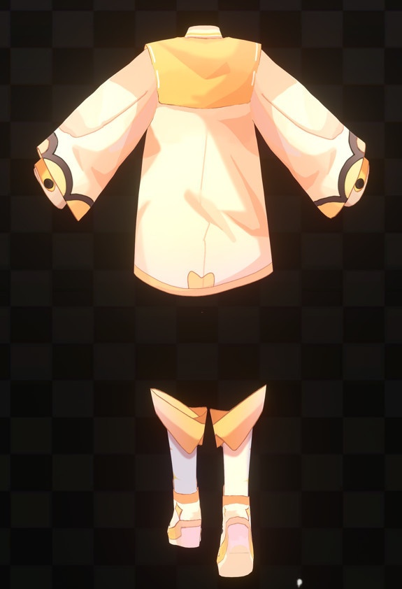 Vroid Clothes【ORANGE】