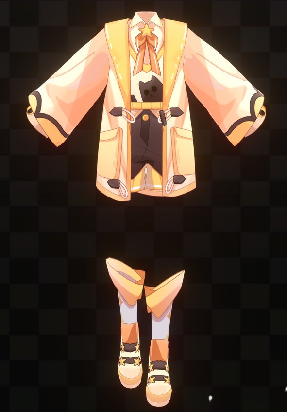 Vroid Clothes【ORANGE】