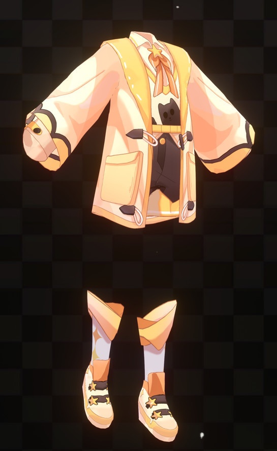 Vroid Clothes【ORANGE】