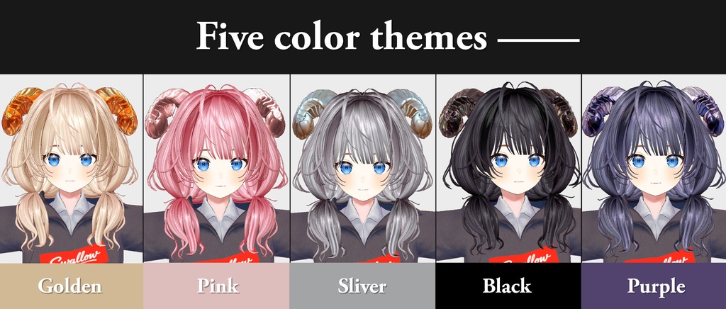 【XWear Hair】Female_Lazy