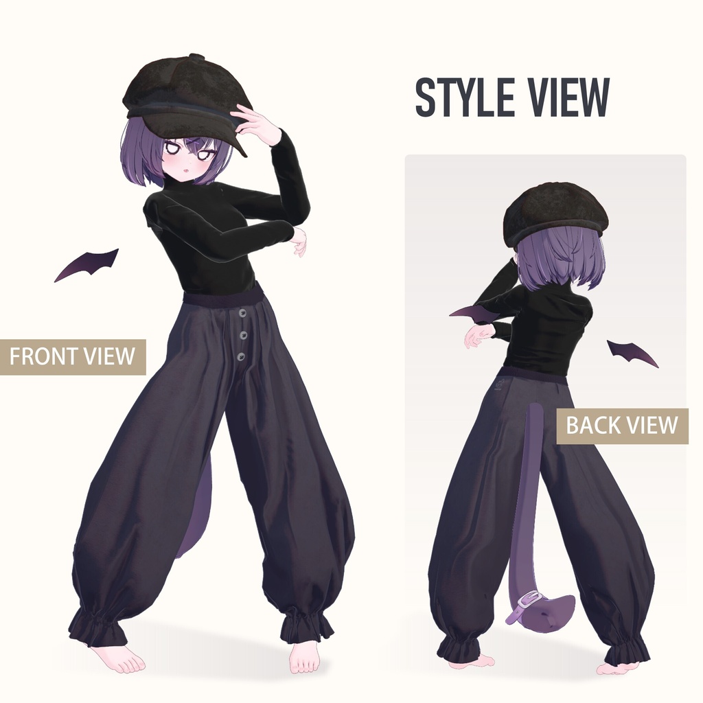 【MA対応】キャスケット (Casquette / Newsboy Cap)