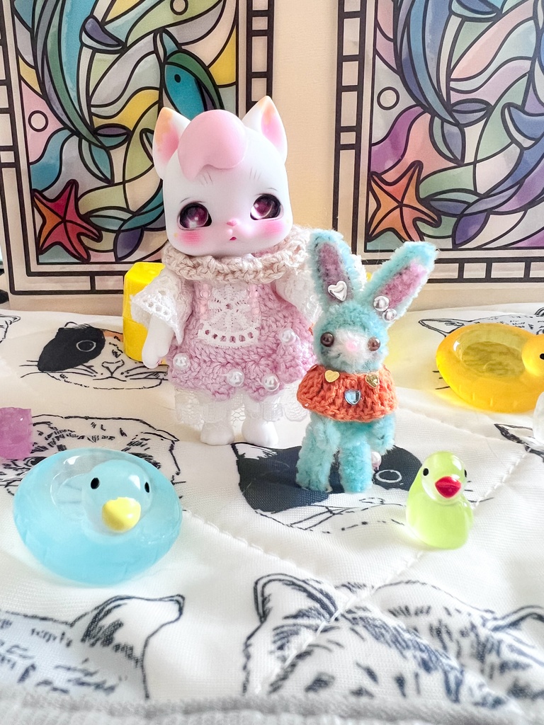 モールドール うさぎ 一点物 dollnodoll