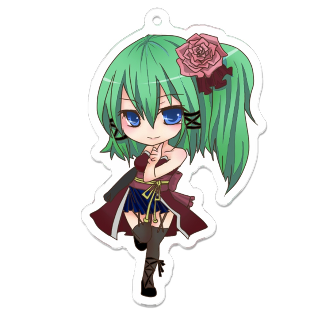 【VS+】アクリルキーホルダー_01_外園ふたば