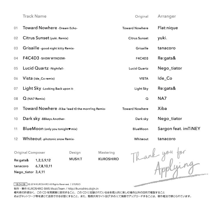 KUROSHIRO Re:buildings vol.1