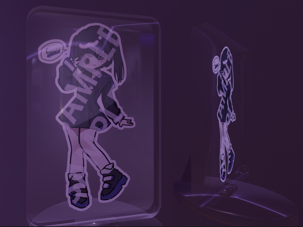 アクリルスタンド Acryl-Standee for VRChat
