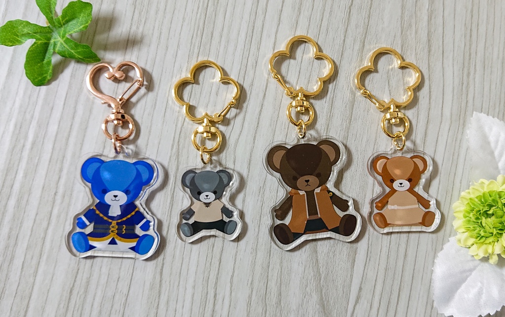 【第1弾】ラスくま アクキー(14種)