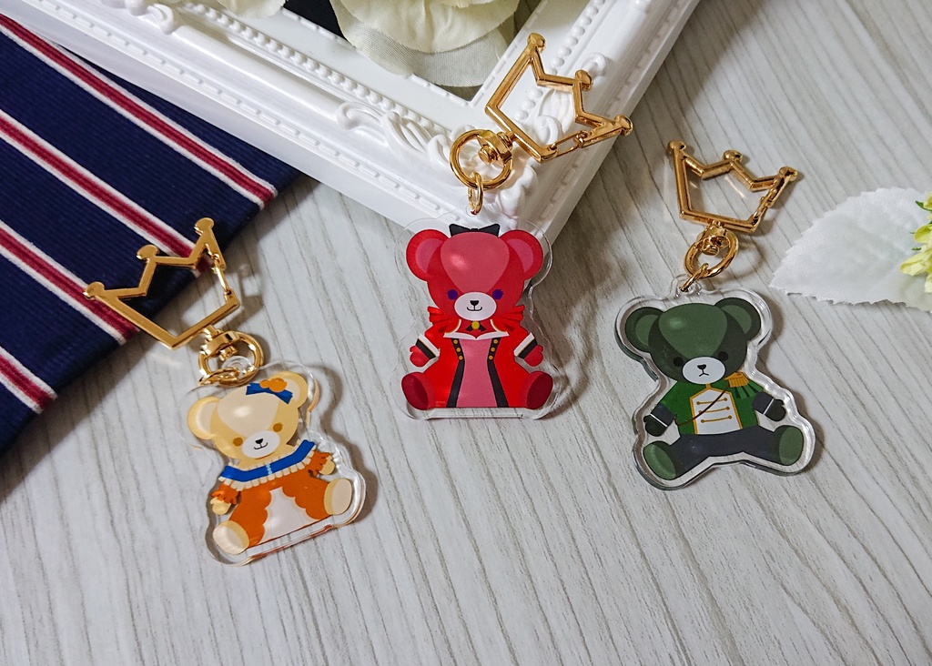 【第1弾】ラスくま アクキー(14種)