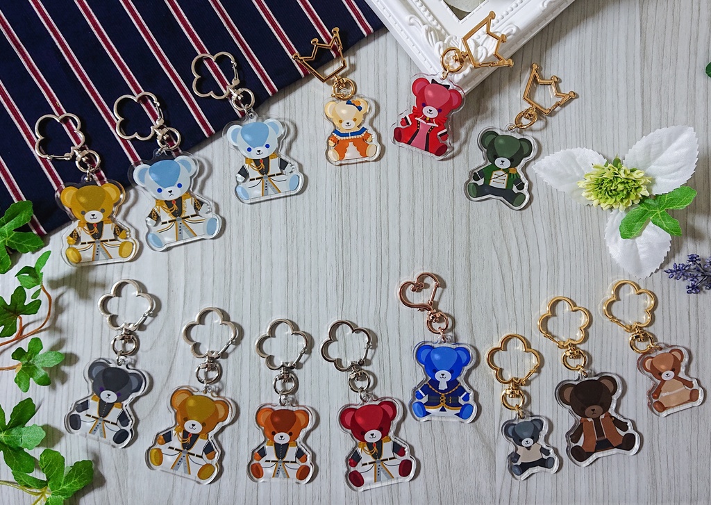 【第1弾】ラスくま アクキー(14種)