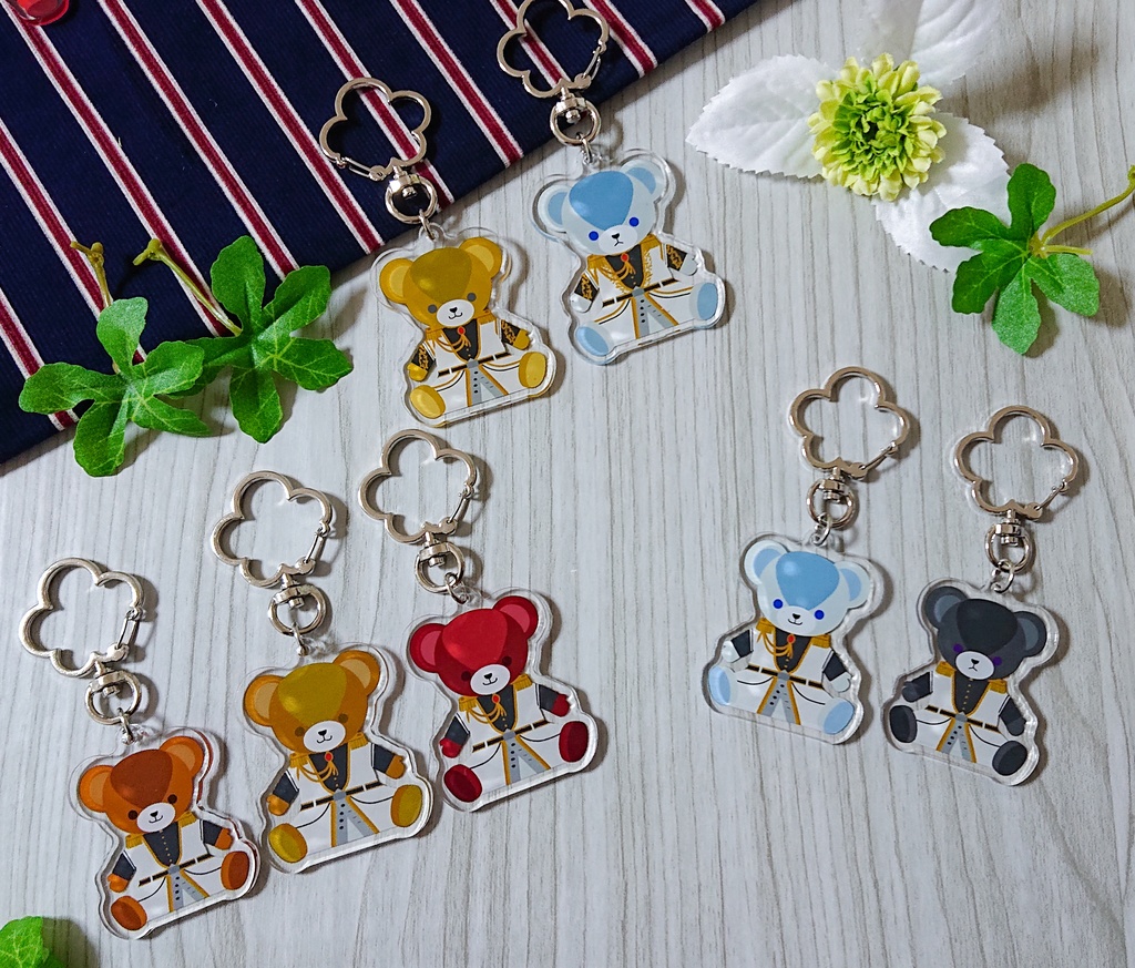 【第1弾】ラスくま アクキー(14種)