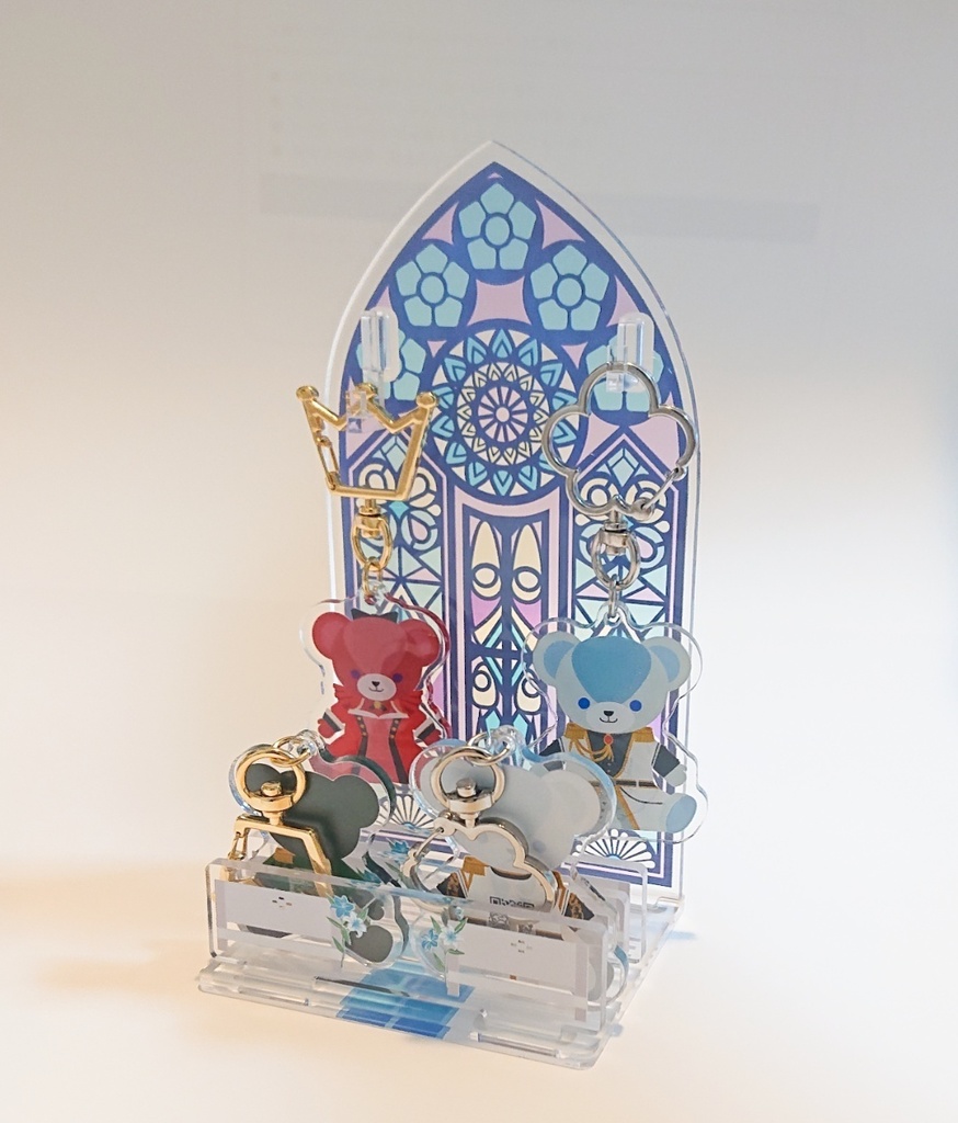 【再販】アクリルキーホルダー用アクリルスタンド チャペルセット