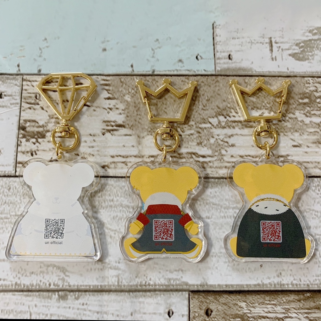 【第3弾】ラスくまアクキー(3種)