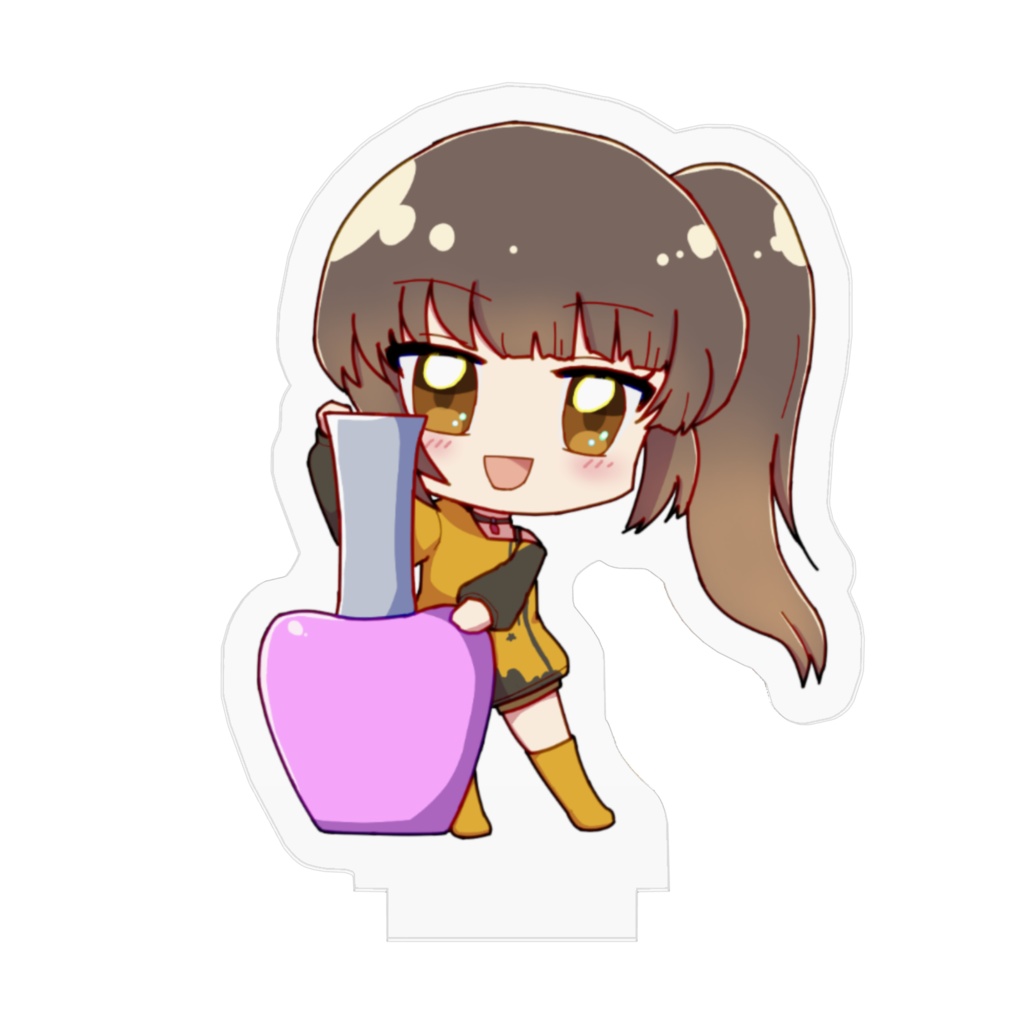 【アサツキサキ:Vのすがた】アクリルフィギュア『ネイルの妖精』