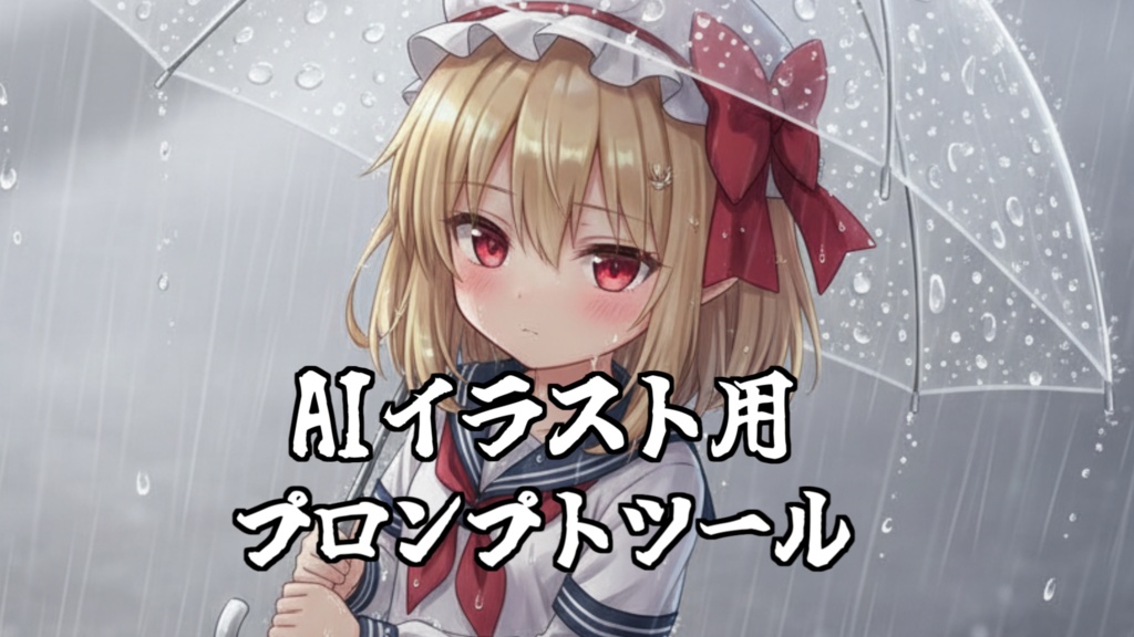 フランドール・スカーレット　AIイラスト　プロンプトツール