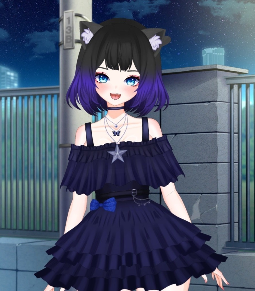 PinkCat Vtuber Model 