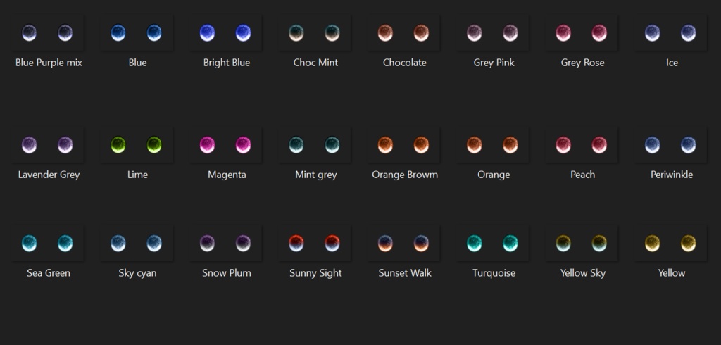 Heart Shimmer Iris pack