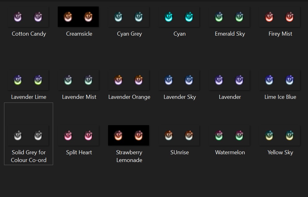 Split Heart Iris Pack