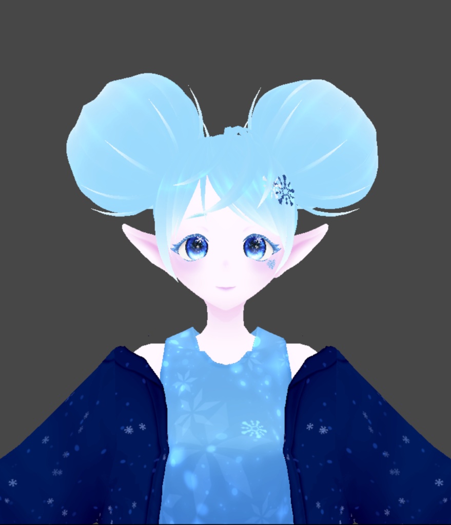 Bubble Buns - Vroid Back Hair Preset
