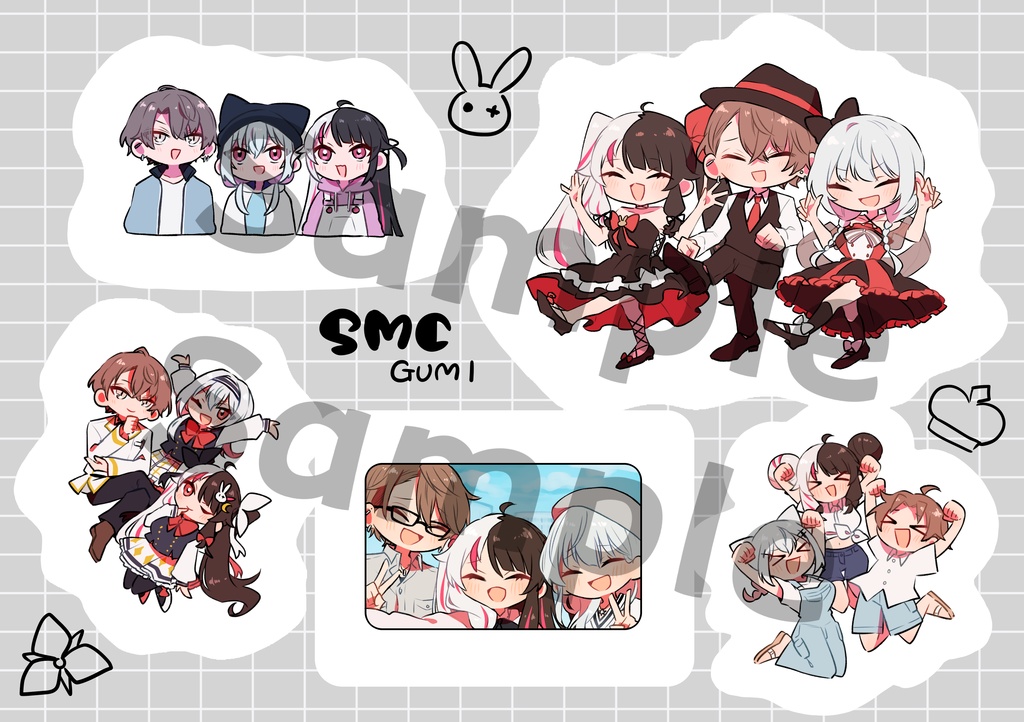 すめし組シール