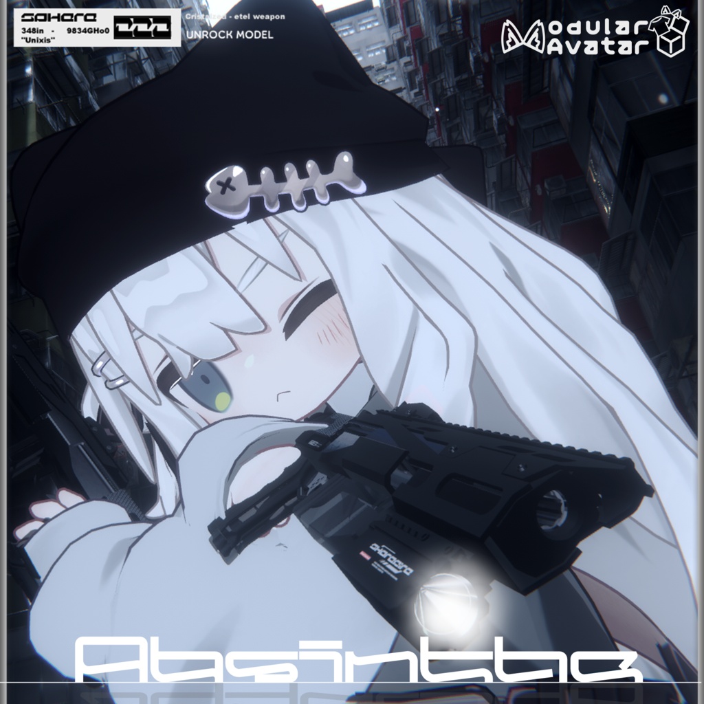 [MA対応]二丁拳銃ギミック"Absinthe"