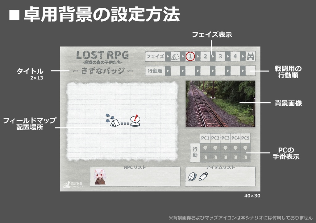 【LOST RPG】きずなバッジ