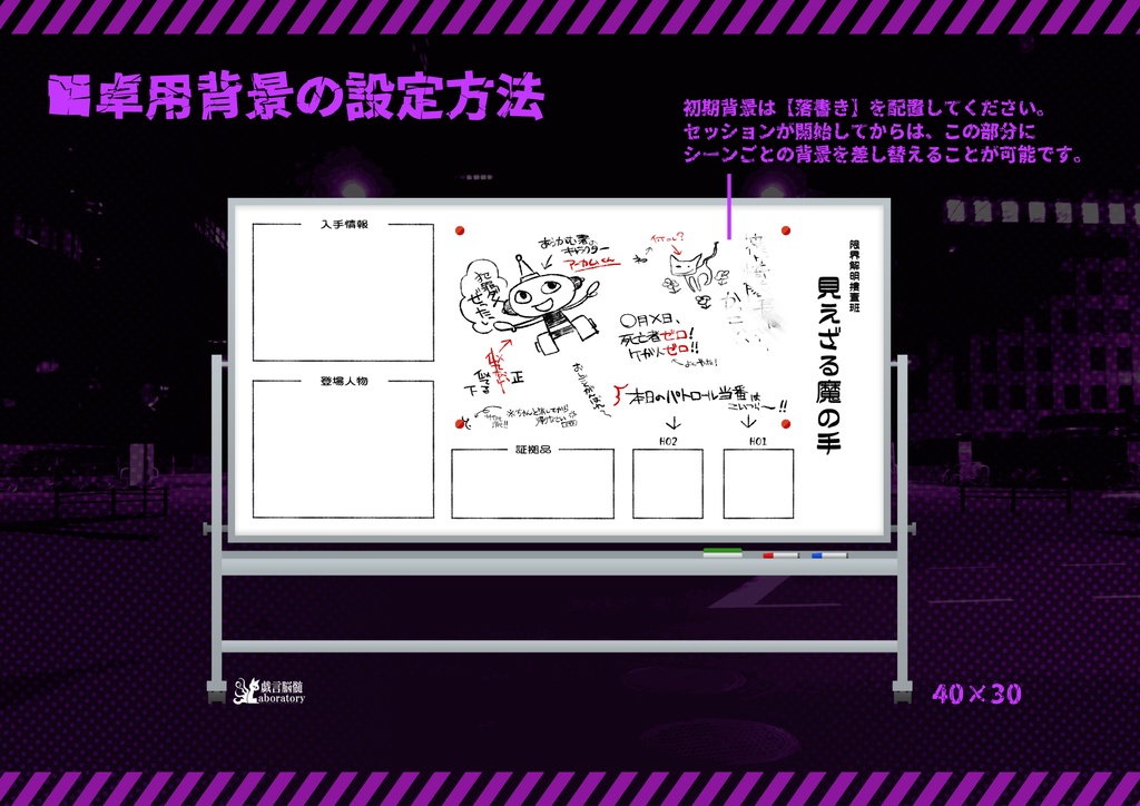 【クトゥルフ神話TRPGシナリオ】限界解明捜査班_見えざる魔の手