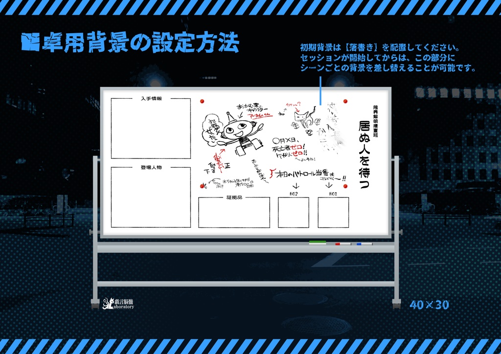 【クトゥルフ神話TRPGシナリオ】限界解明捜査班_居ぬ人を待つ