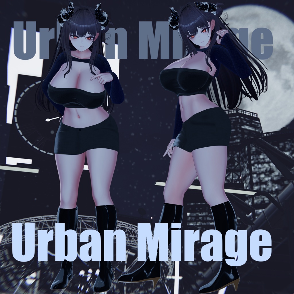 【8アバター対応】Urban Mirage