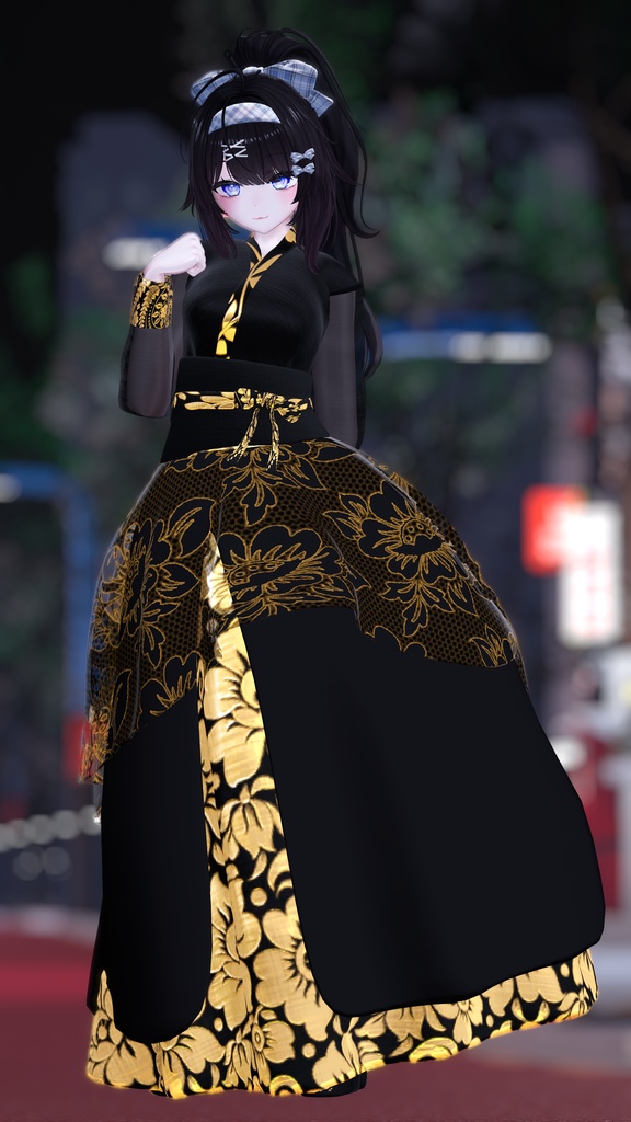 【7アバター対応】NoriBit Hanbok / 노리빛 한복