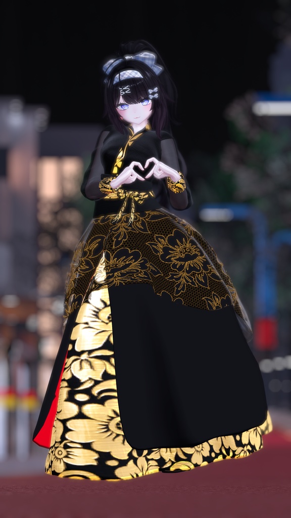 【7アバター対応】NoriBit Hanbok / 노리빛 한복