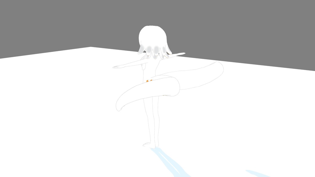 シロのVRMモデル