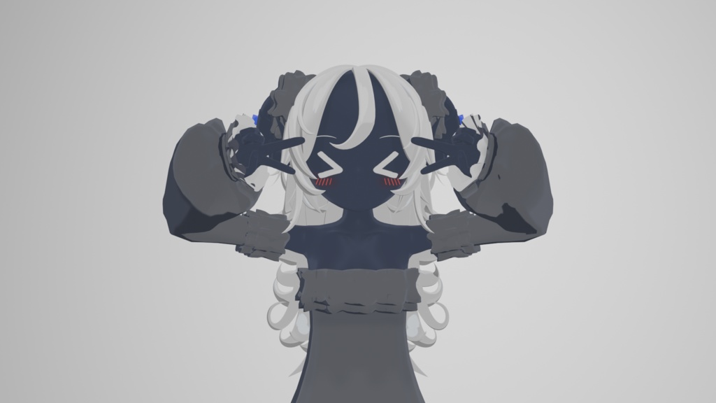 めるむの3Dモデル