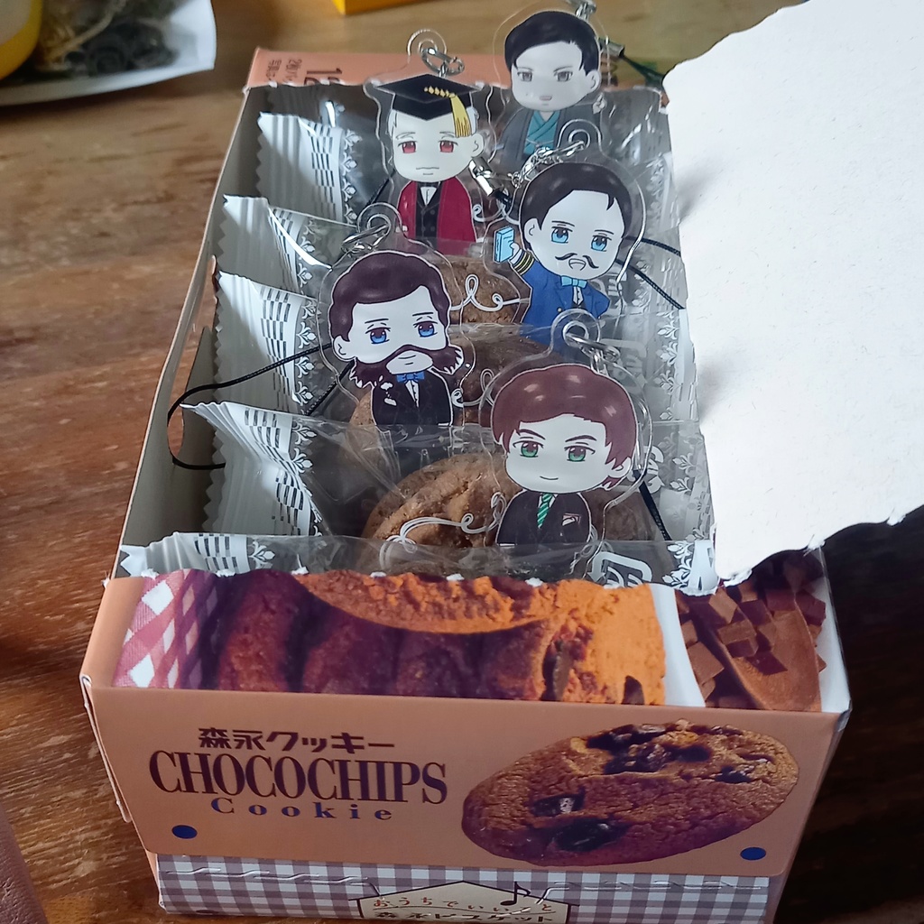 アクキー「明治偉人デフォルメ歴創シリーズ」