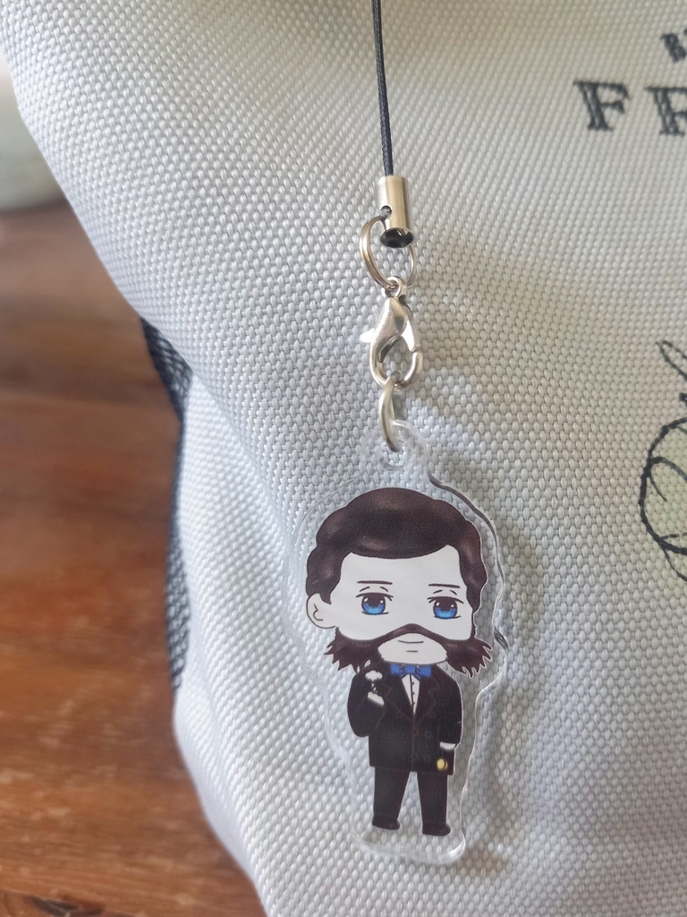 アクキー「明治偉人デフォルメ歴創シリーズ」