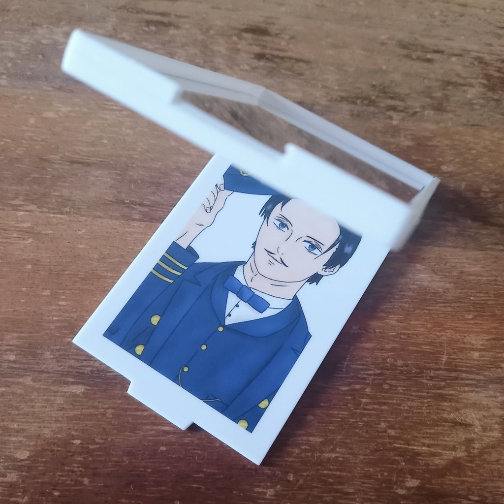 松岡艦長ポケットミラー