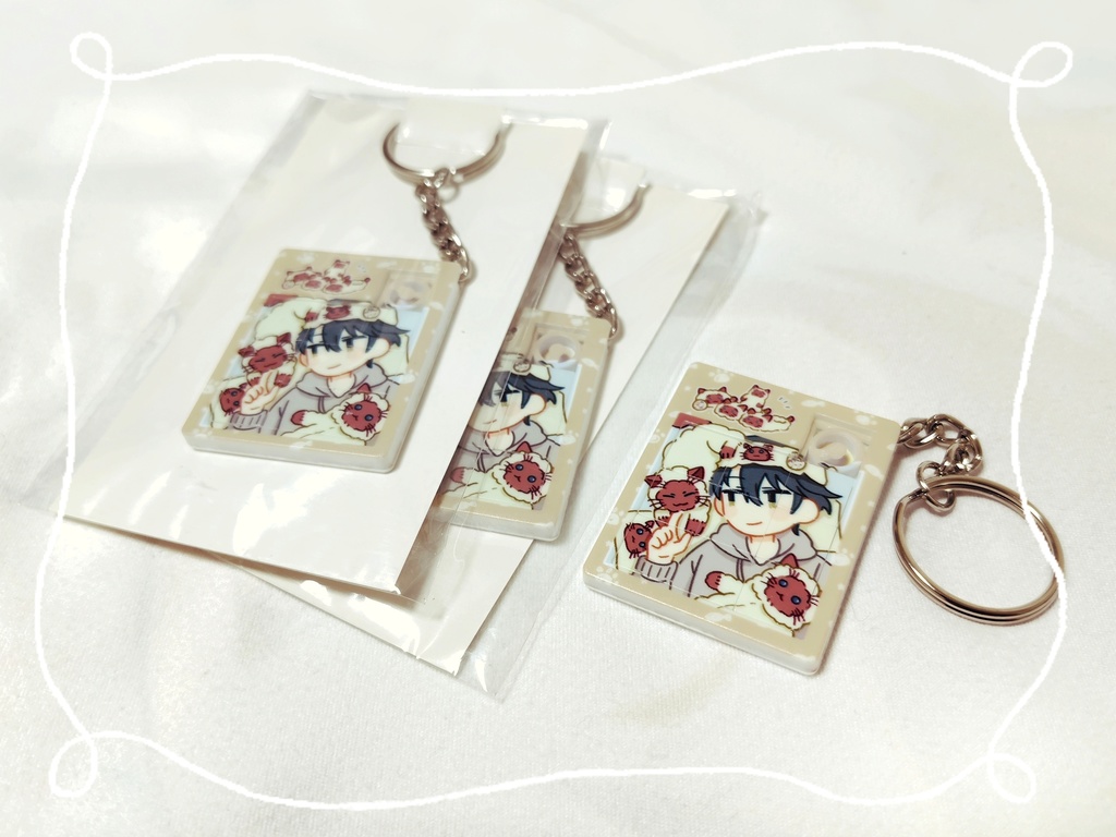 パズルキーホルダー