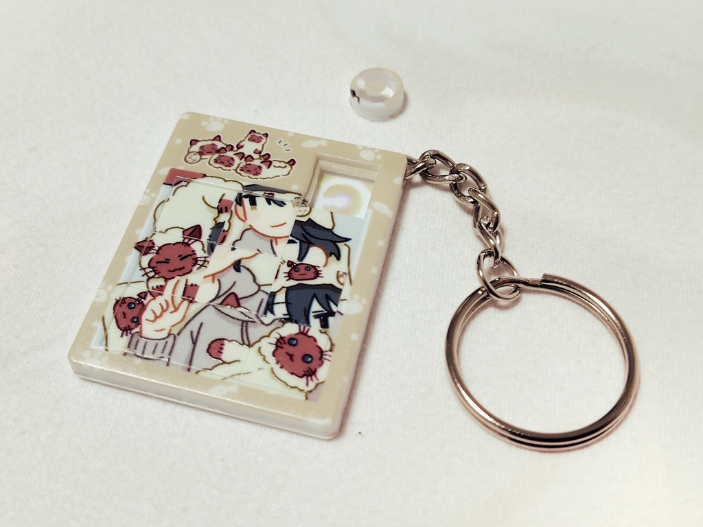 パズルキーホルダー